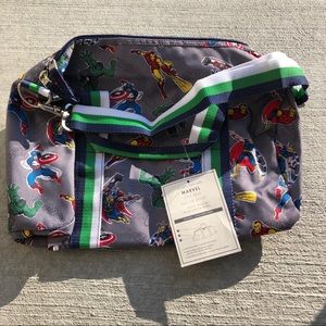 Pottery Barn Kids small Marvel duffle. NWT!